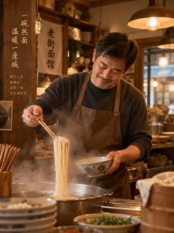 爸爸的面馆 封面